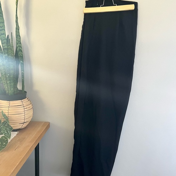 Black straight leg trousers (sz22) - Picture 1 of 5